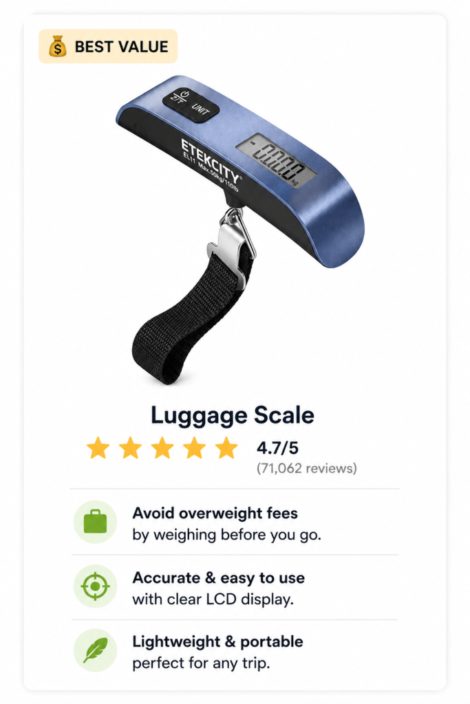 Luggage Scale