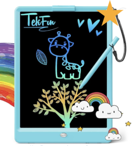 tarjeta de escritura lcd juego para viajes